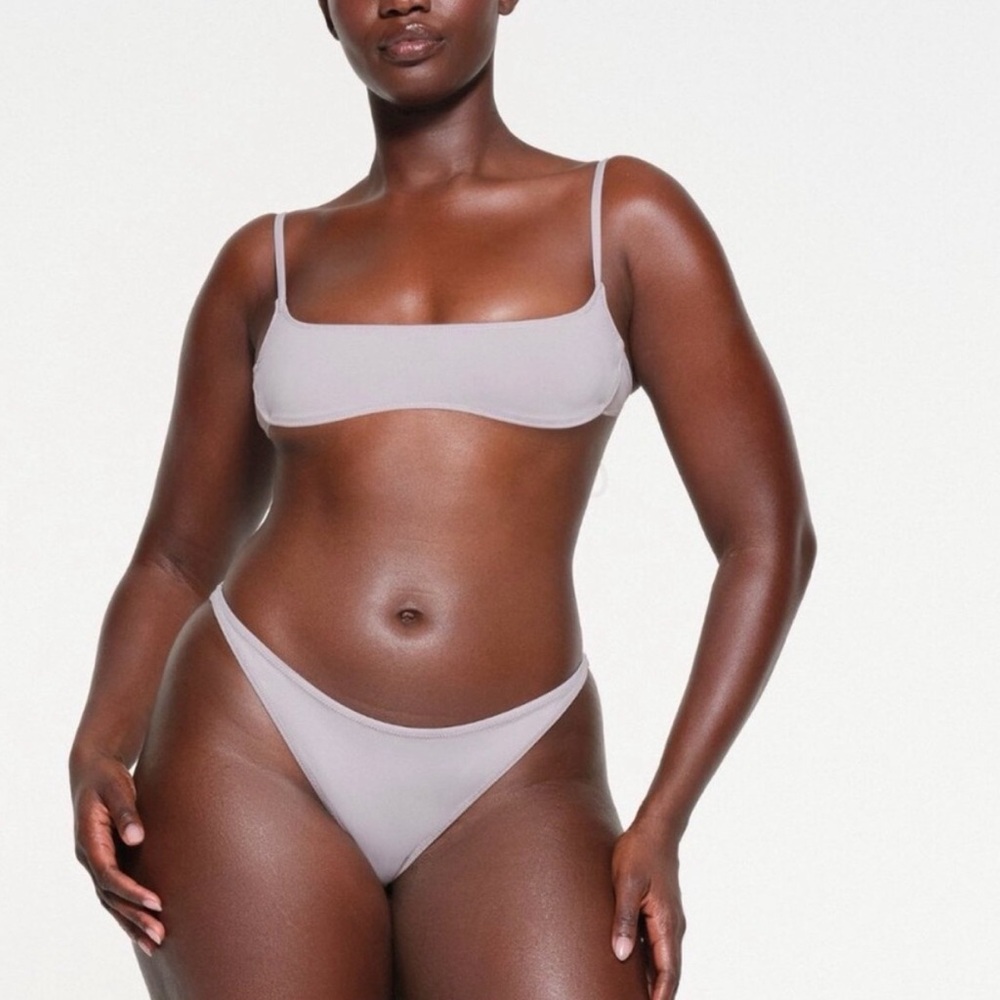 SKIMS Gray Bikini Set